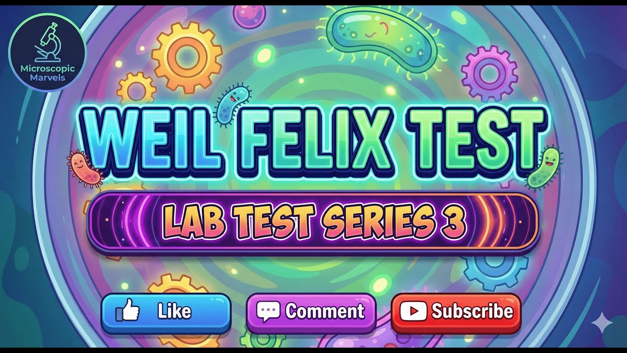 The Weil Felix Test | LAB TEST SERIES 3 | Microscopic Marvels