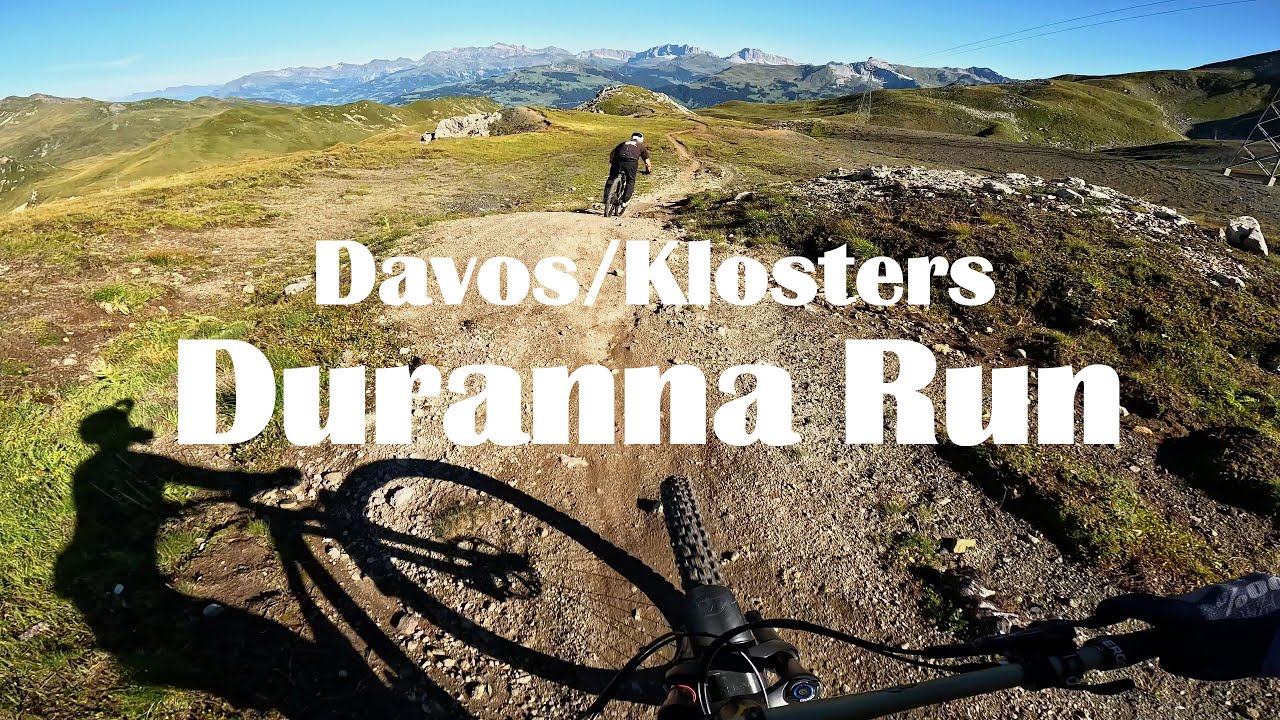 Vom Weissfluhjoch nach Küblis (Duranna Run) Davos/Klosters MTB