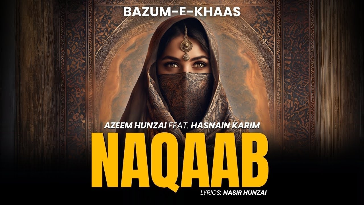 Naqaab - Azeem Hunzai - Cover - Bazum-e-Khass