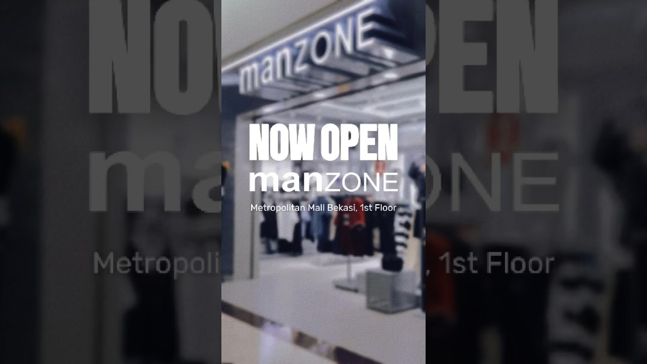 NOW OPEN! Manzone at #MetMallBekasi, 1st Floor!