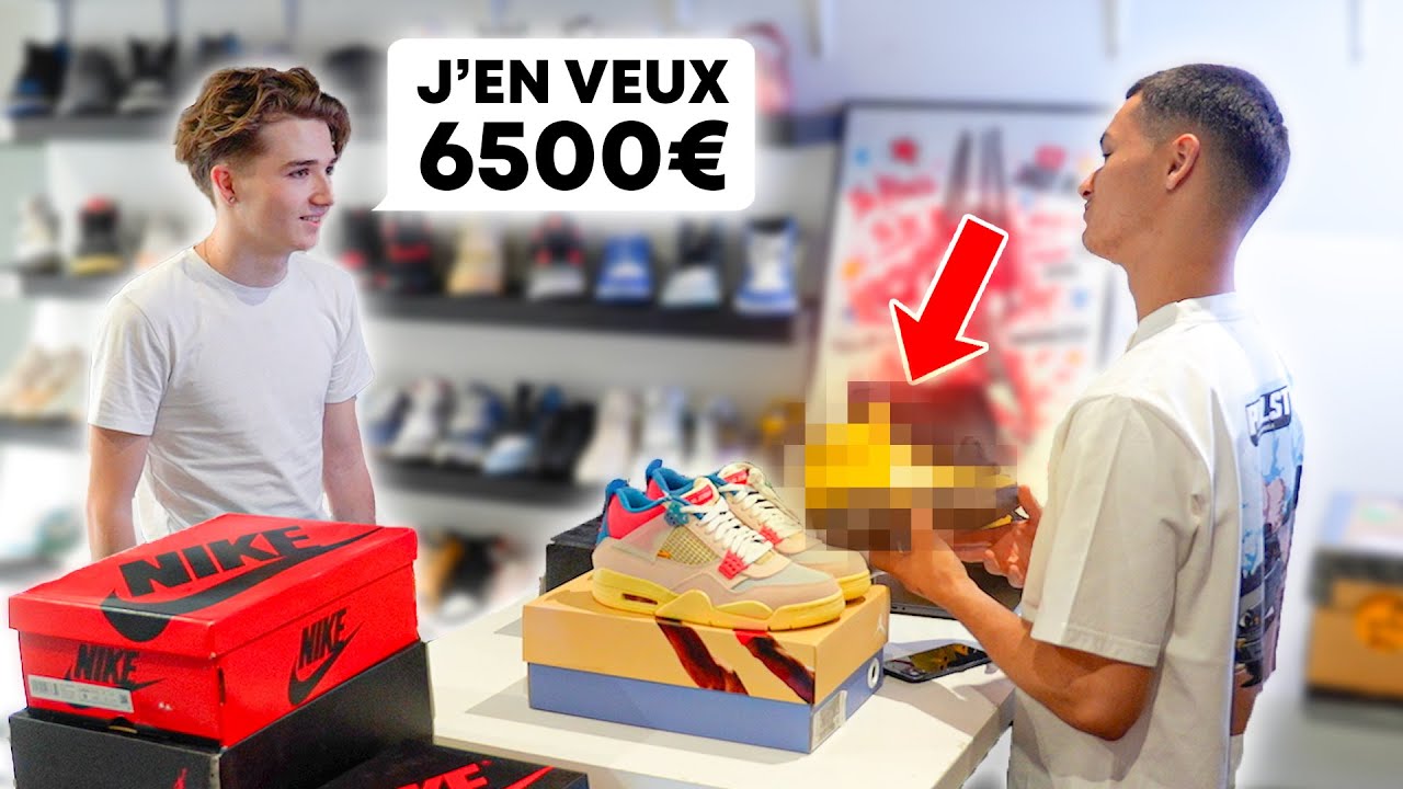 Il Demande 6500€ Pour Ses SNEAKERS ?!