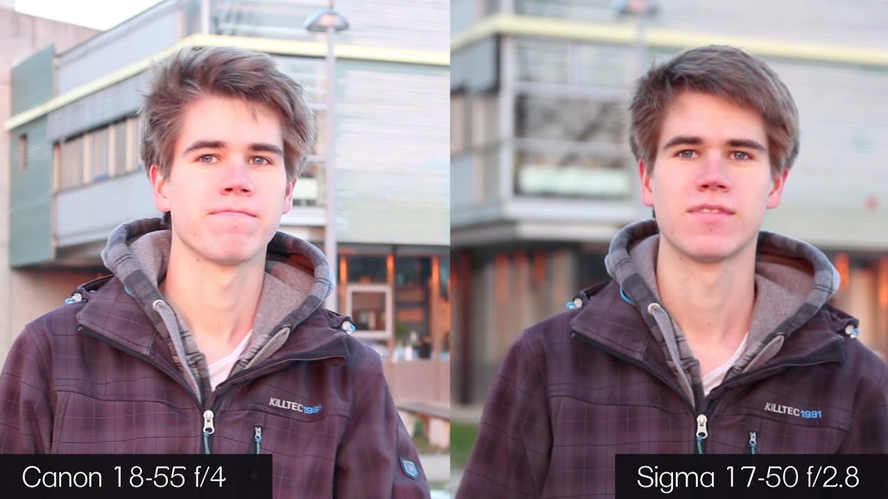 Canon 18-55 f/3.5-5.6 IS STM Kit vs Sigma 17-50 f/2.8 Comparison