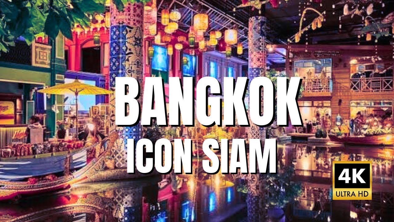 Bangkok Street Walk | Exploring ICONSIAM – Thailand’s Most Luxury Riverside Mall (4K)