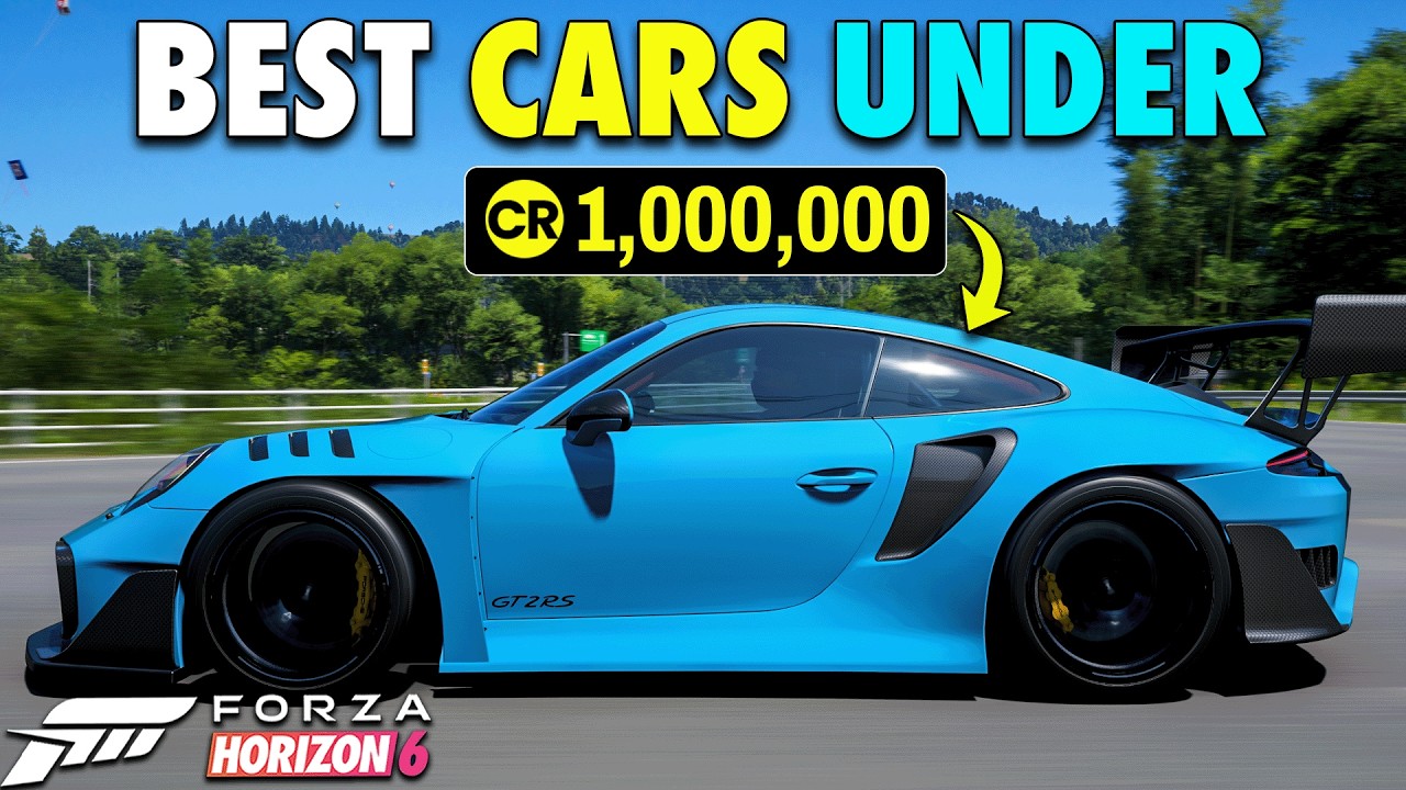 ТОП-5 ЛУЧШИХ авто до 1 МИЛЛИОНА кредитов в Forza Horizon 6 &mdash; Настройки и мета-кары!