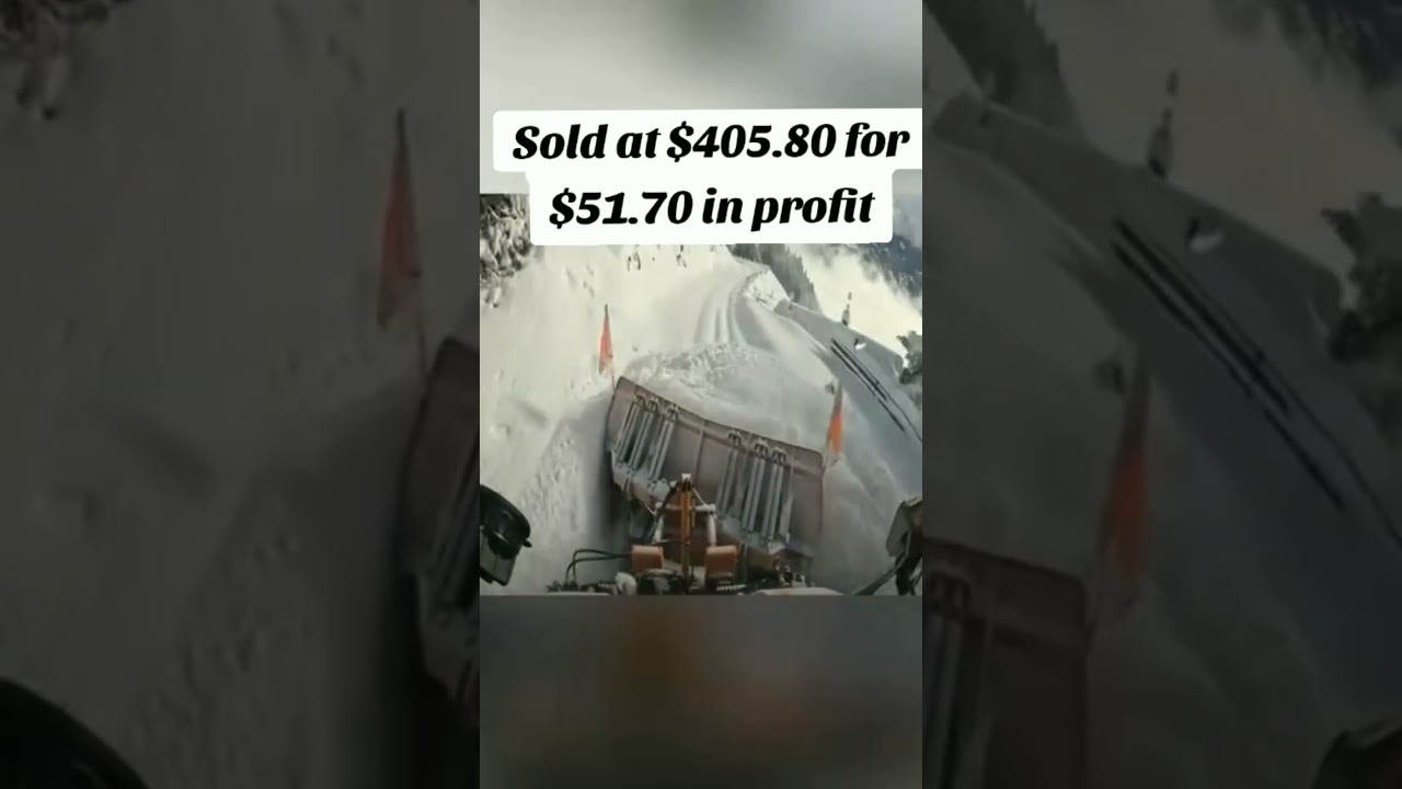 #snow #snowplow #winter #stocks #profit #trading #investing #money #success #wealth #alps #mountain