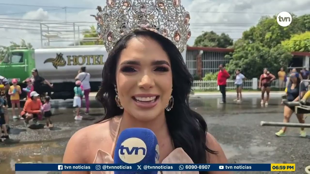 Niños disfrutan el segundo Chiqui Carnaval en Las Tablas