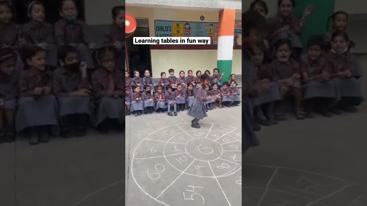 Tables Teaching idea.. learning is fun #playwaylearning #tablelearn #teachingideas