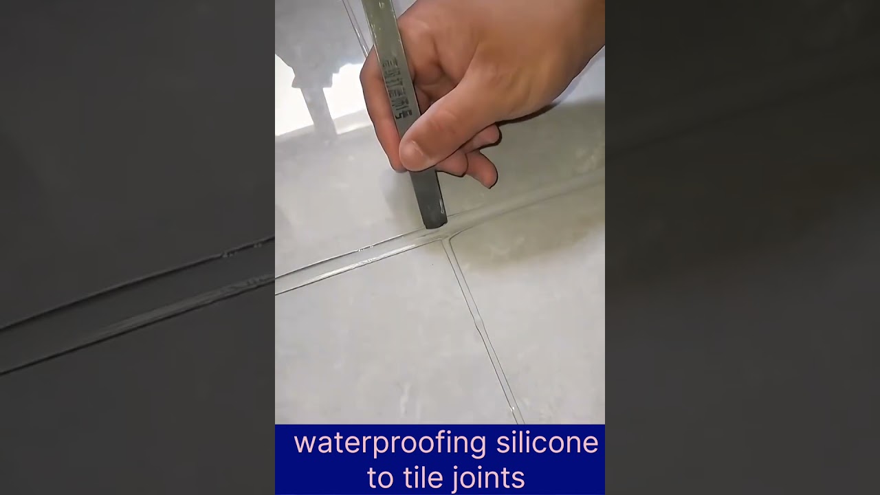 Applying waterproofing silicone to tile joints can help prevent water damage and mold growth.