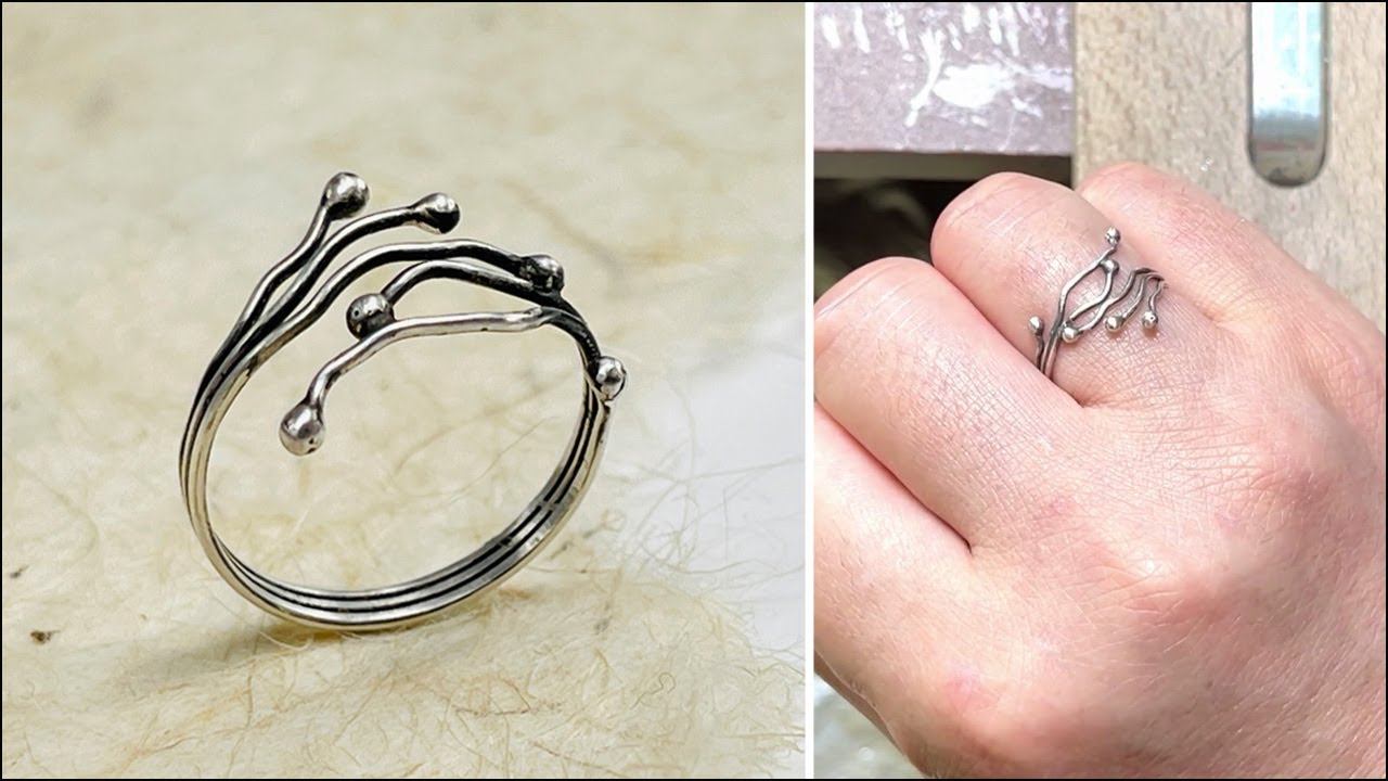 How to Make a Ring from Silver Wire | Jewelry Making | Metalsmithing