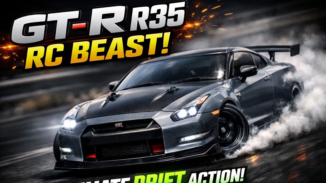 RC car GTR 35 RC DRIFT CAR|LOT CARS