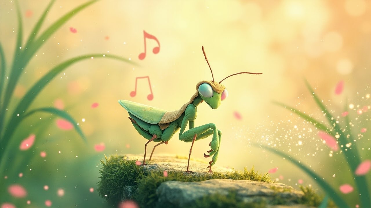 Mantis Makes a Move 🦗🌿 | Gentle PopSoar Kids Song About Starting Small