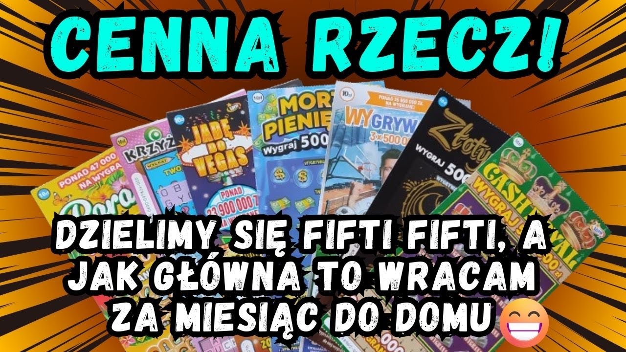 [Zdrapki Lotto]#497  🤑✨💪PODZIELĘ SIĘ💪✨🤑