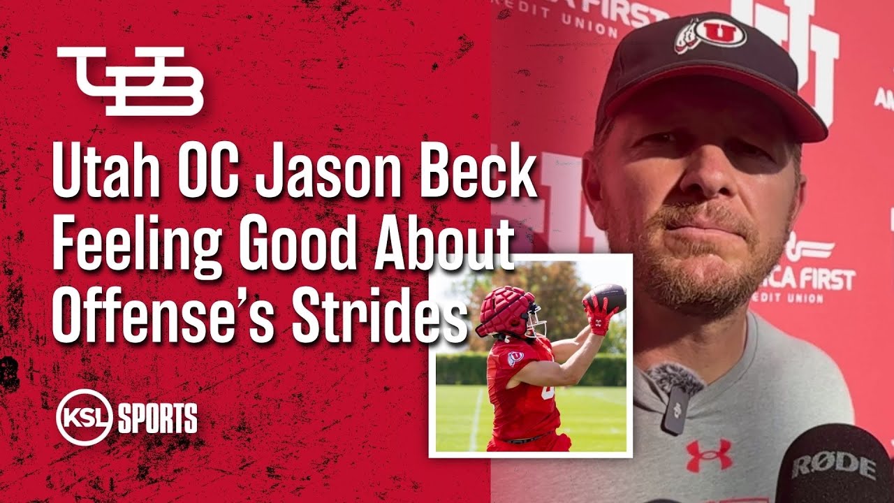 Utah offensive coordinator, Jason Beck