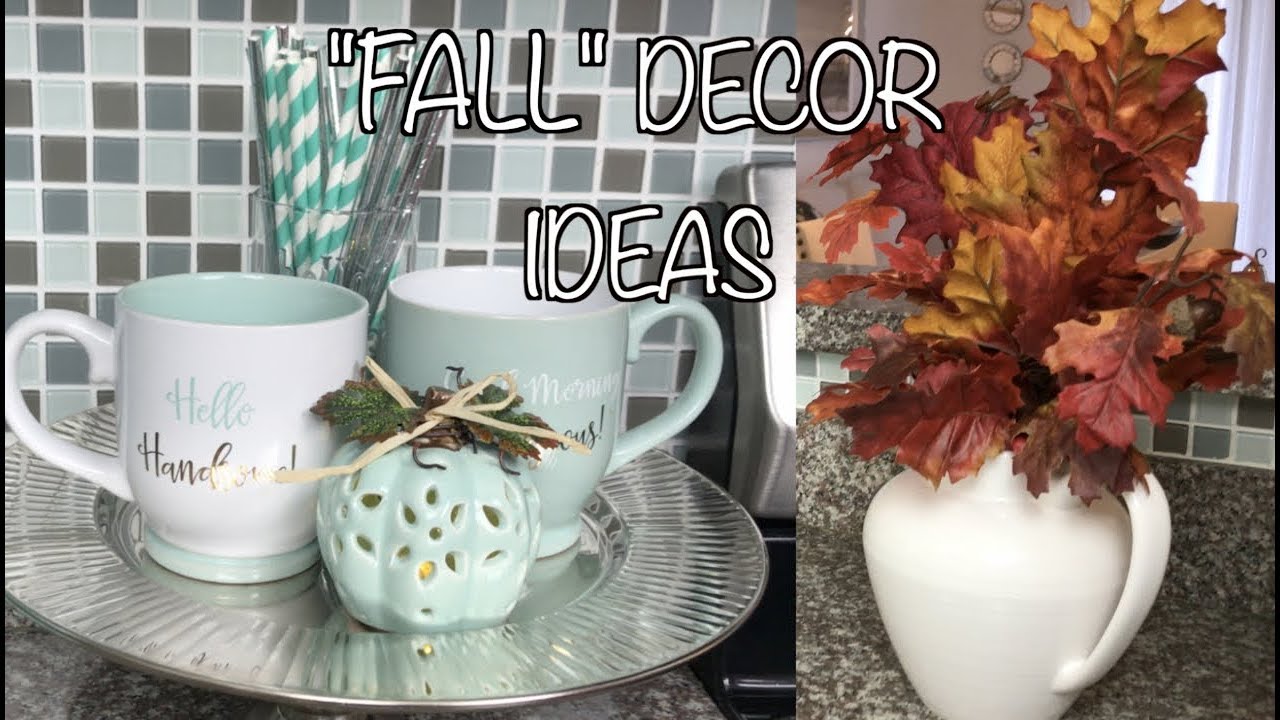 DECORACION DE LA COCINA EN OTOÑO/FALL DECOR IDEAS/HOME/Como Decorar tu  Cocina.