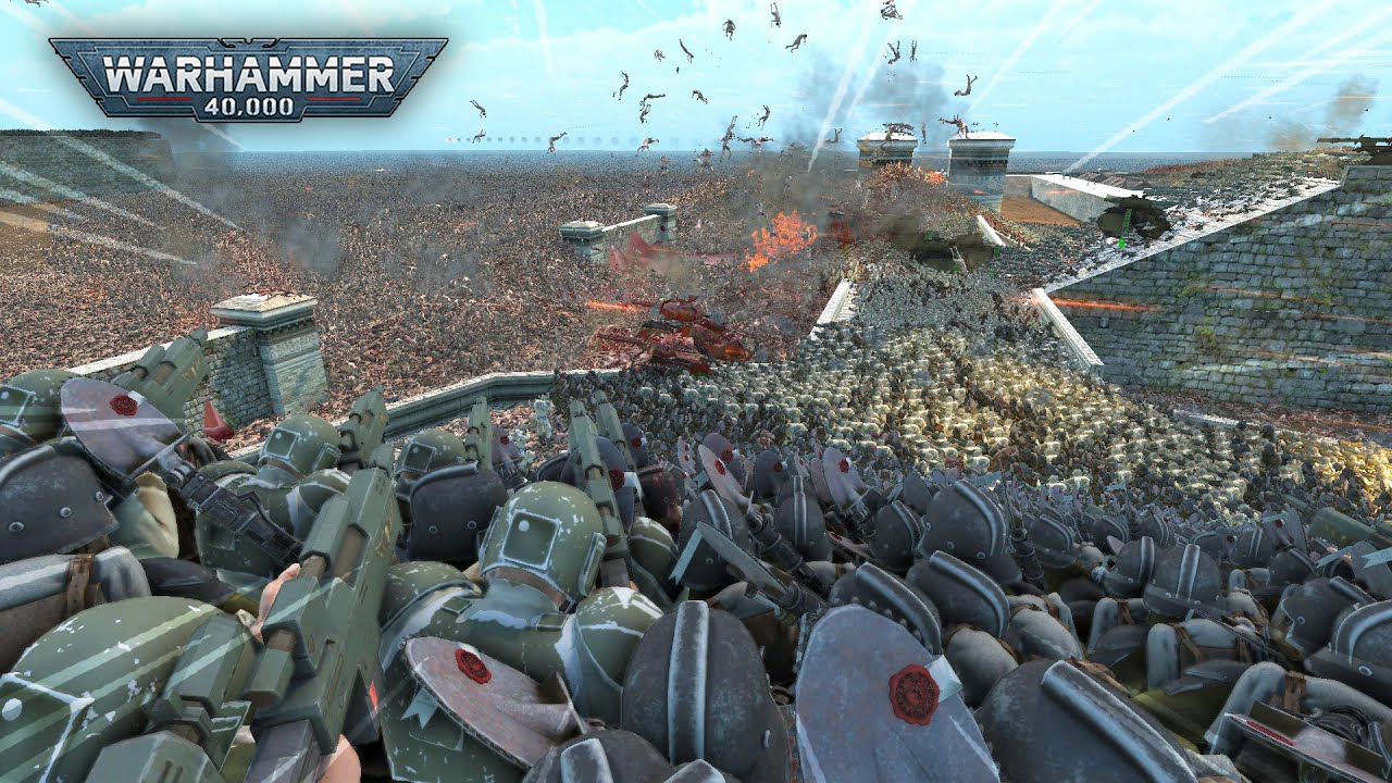 3 MILLION Nurgle swarm IMPERIAL GUARD FORTRESS! | Ultimate Epic Battle Simulator
