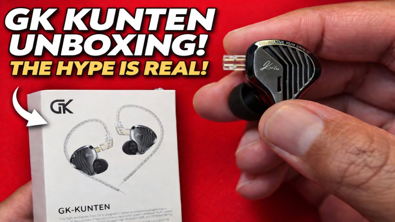 GK Kunten Unboxing: The Hype is REAL! 🤯 (Best Budget IEM 2026?)