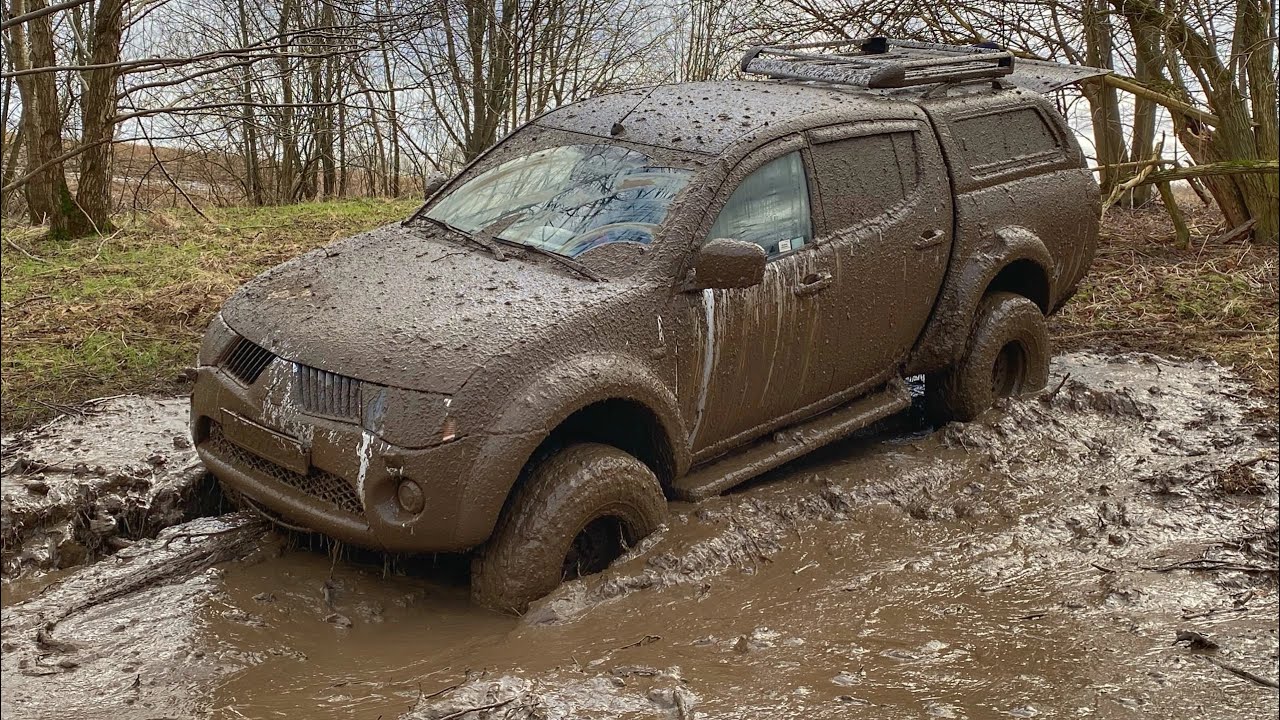 Небольшой тест драйв Mitsubishi L200 Troton💨