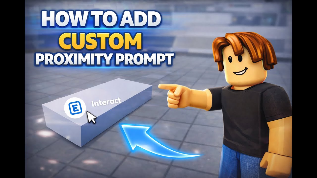 How to Add a Custom Proximity Prompt in Roblox Studio in 1 min