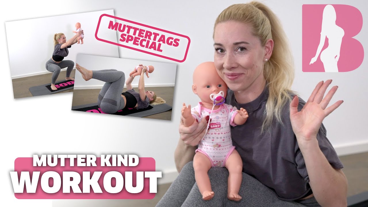 Fit mit Kind | Komplettes Homeworkout