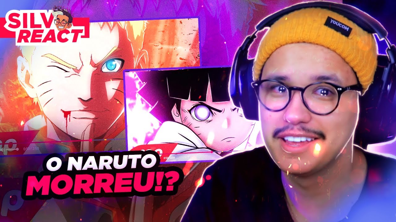 REACT 2 em 1| Rap do Naruto e Rap da Himawari (Boruto) - Meckys e Fanit