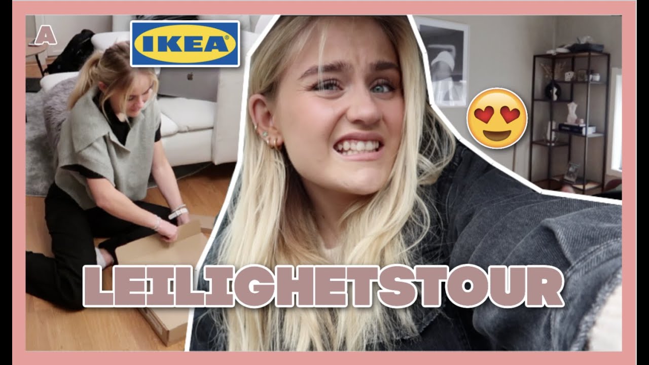 Leilighetstour, Bygger IKEA møbler og Punktert!