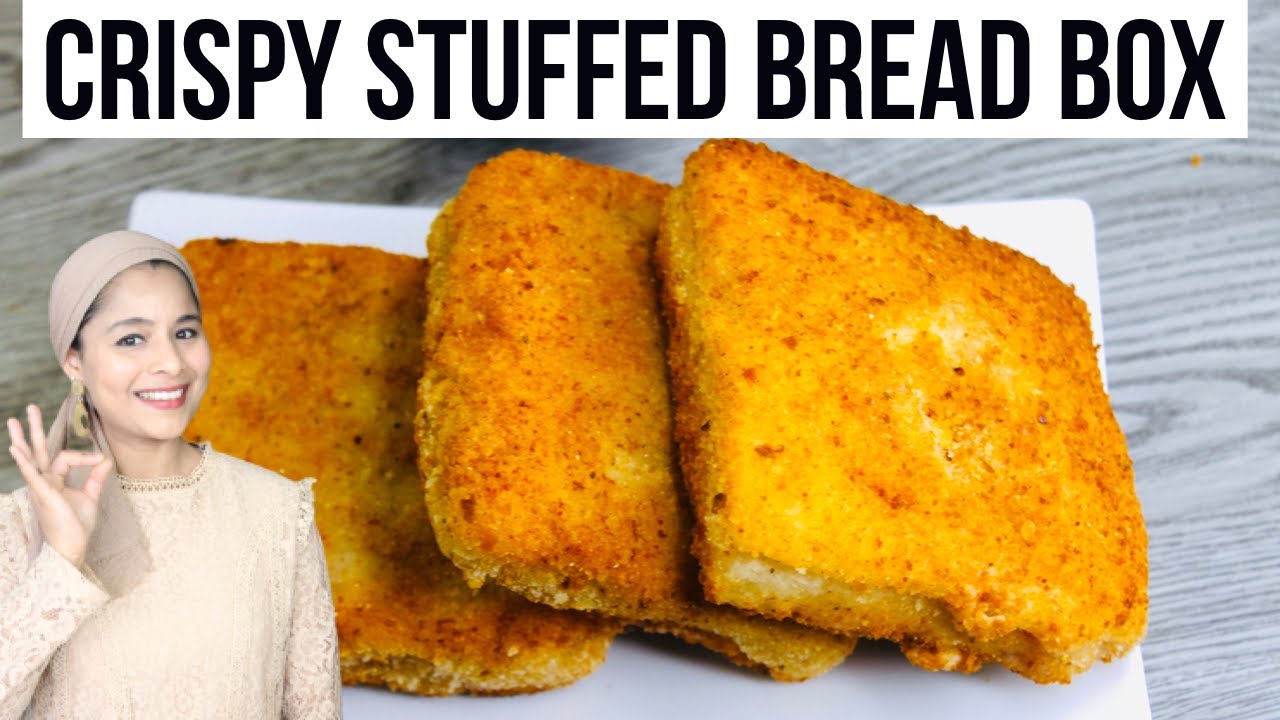 Crispy Stuffed Bread Box | Make Ahead Recipe | With Beef Filling | Best Snack Recipe for Eid