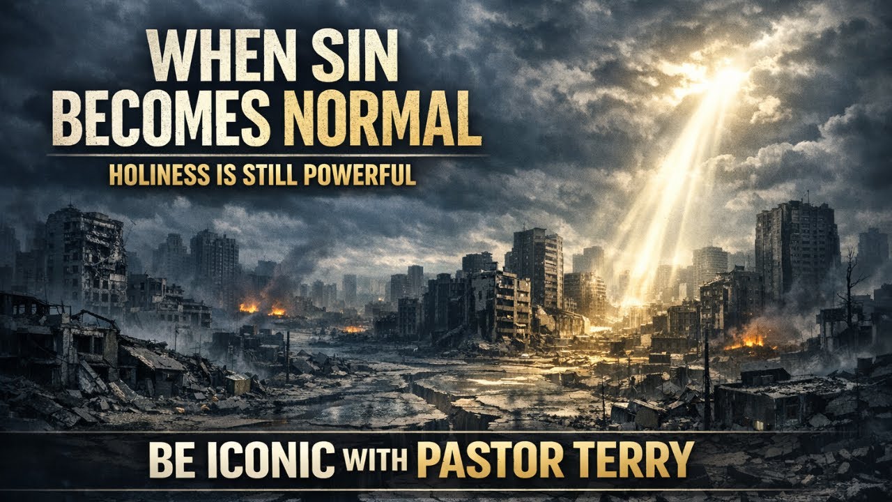 WHEN SIN BECOMES NORMAL - HOLINESS IS STILL POWERFUL / BE ICONIC WITH PASTOR TERRY 📱