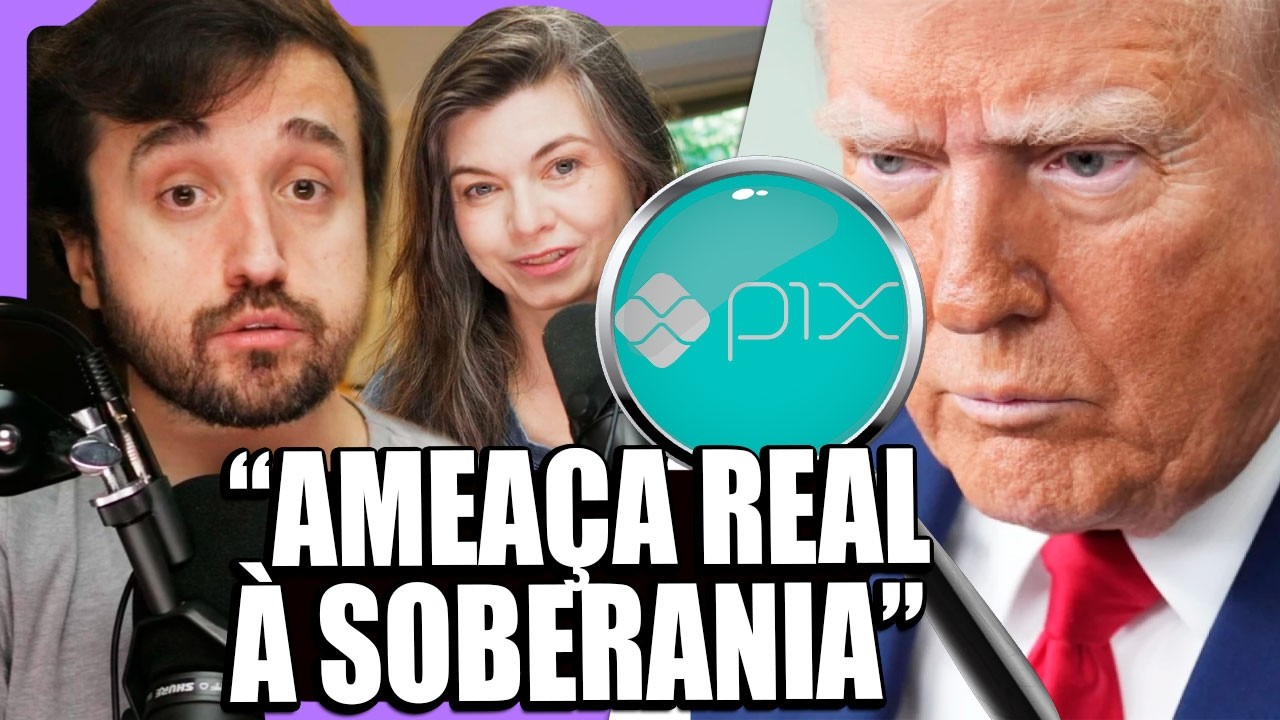 TRUMP QUER ACABAR COM O PIX