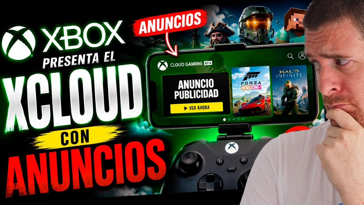 XCLOUD Gratis pero con ANUNCIOS es OFICIAL