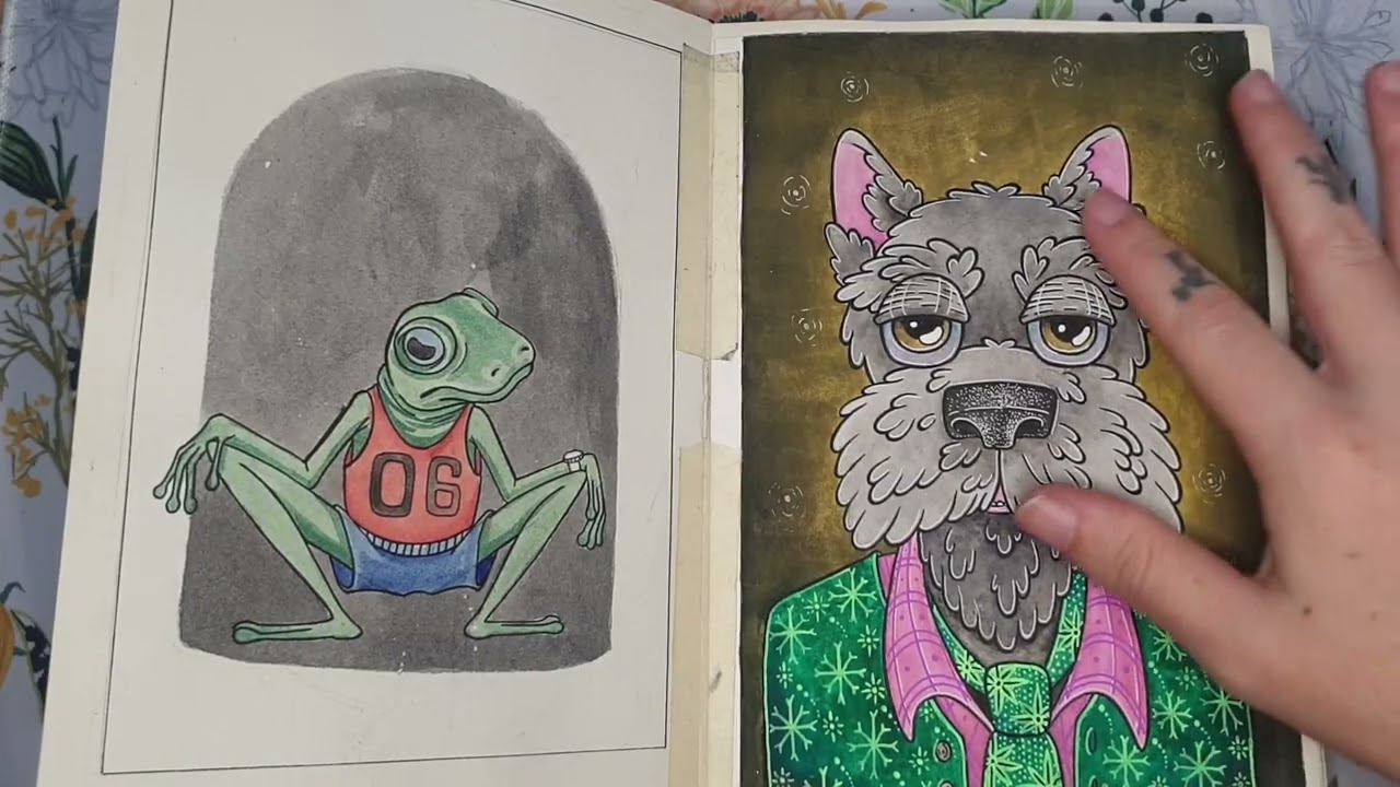 Sketchbook tour #09