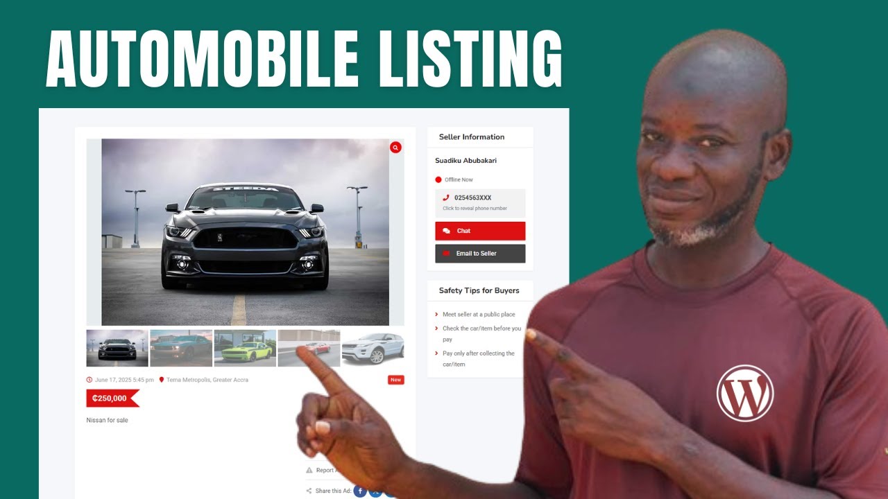 How to Create an Automobile Listing Website with WordPress
