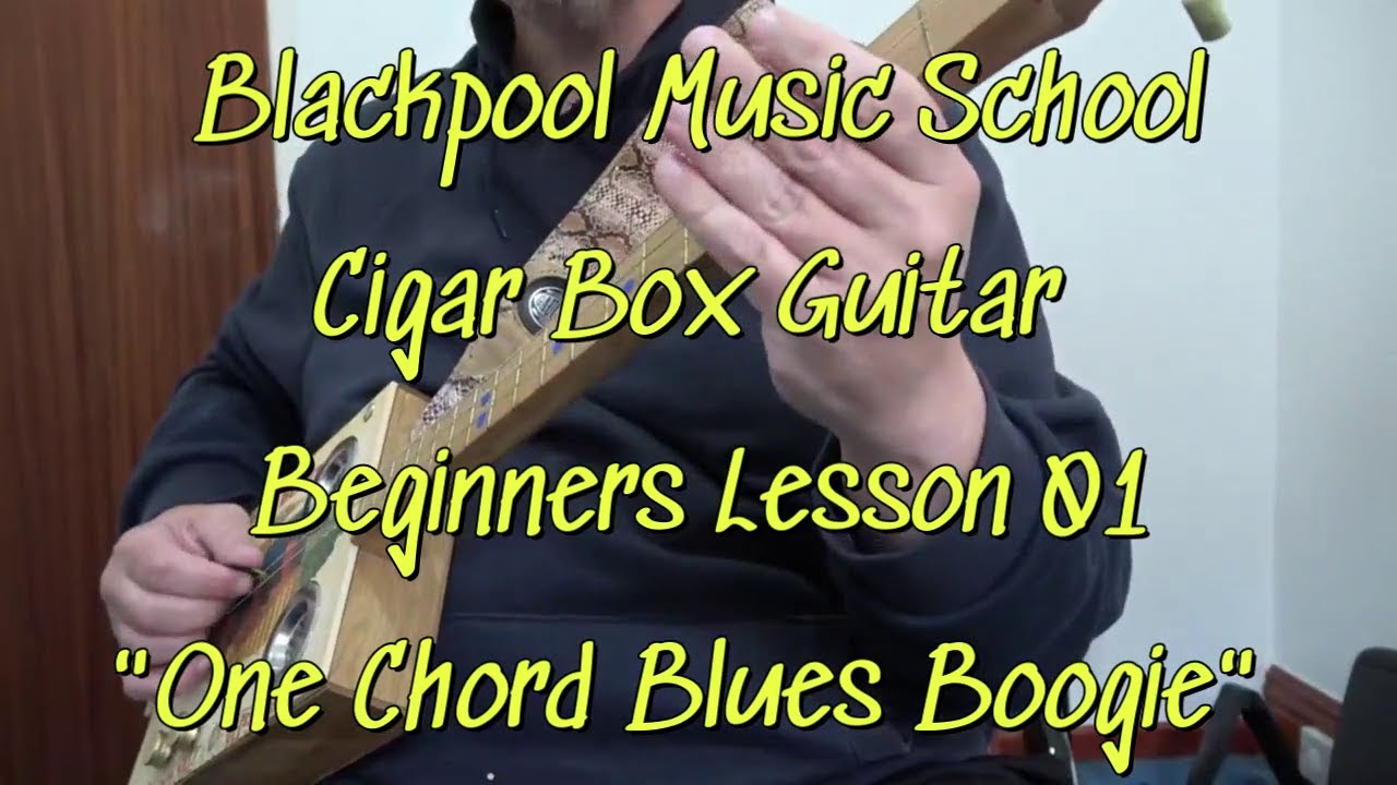 #CigarBoxGuitar #Cigar #Box #Guitar 3 string #beginners #lesson. #One #Chord #Blues #Boogie 01