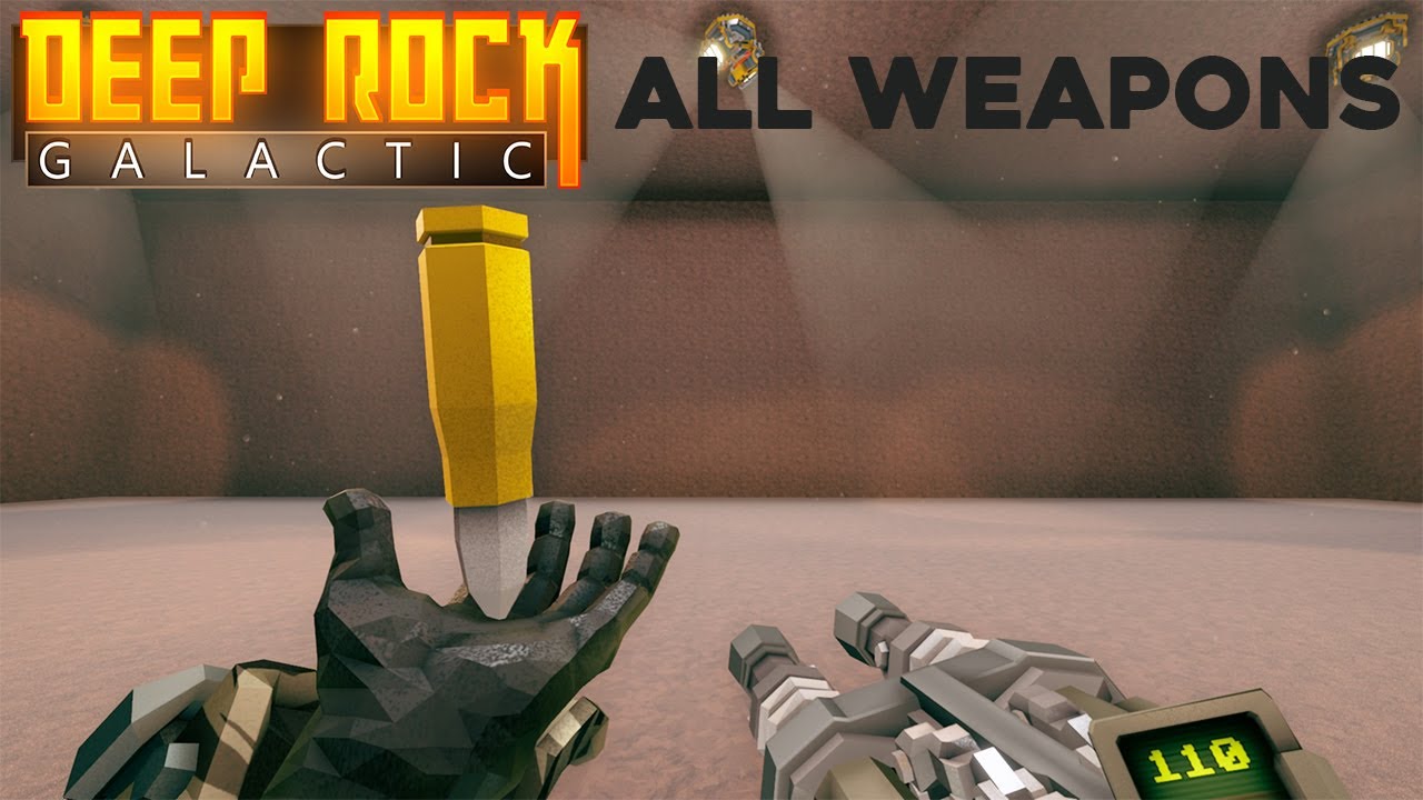 Deep Rock Galactic - All Weapons