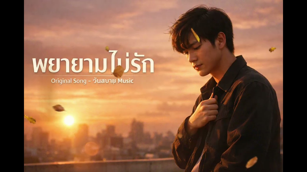 พยยายามไม่รัก  - วันสบาย มิวสิค [Original Studio Version]