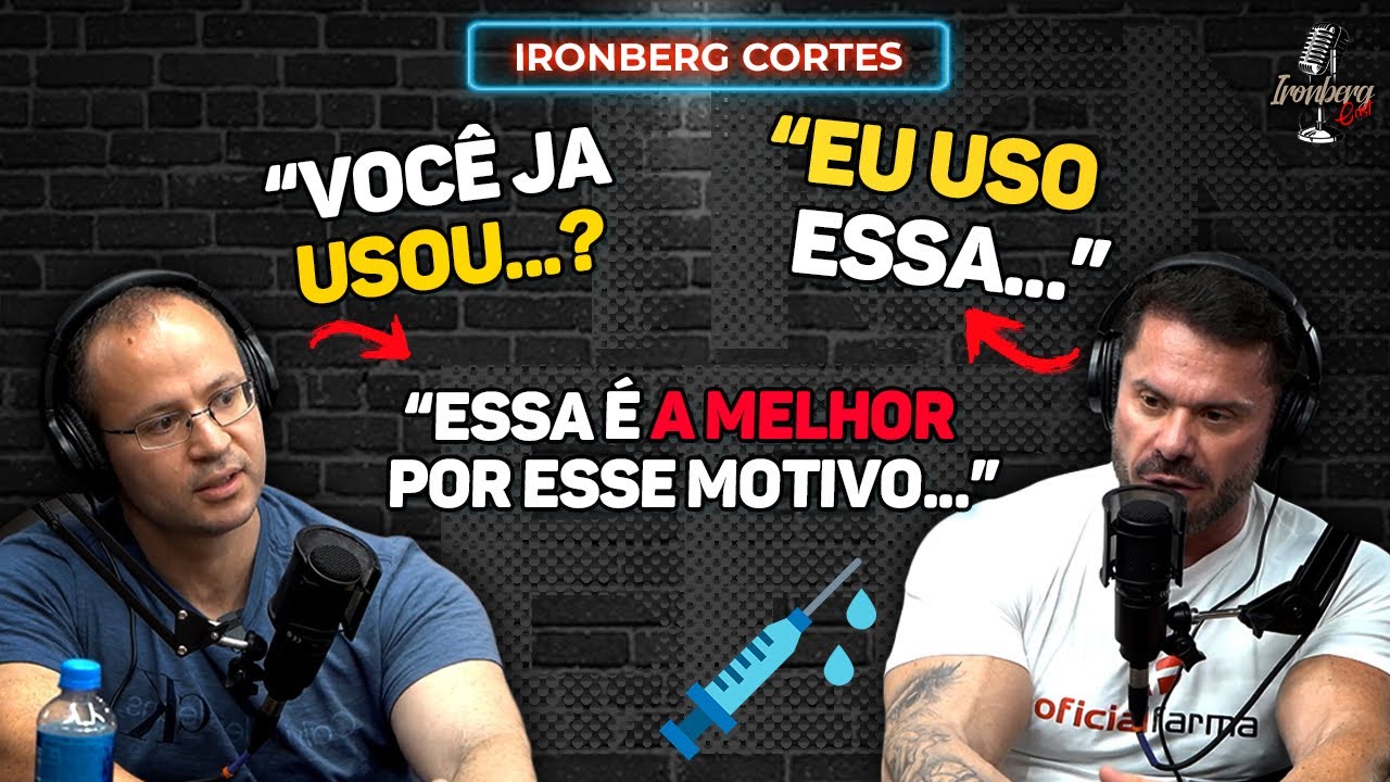 QUAL É A MELHOR TESTOTERONA? CARIANI REVELA O QUE JÁ USOU – IRONBERG PODCAST CORTES