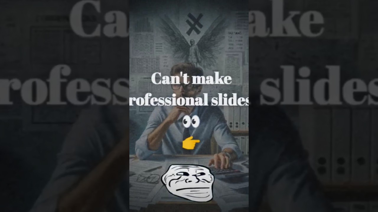 ❗CAN'T MAKE PROFESSIONAL SLIDES❗👀 #powerpoint #morph #presentation