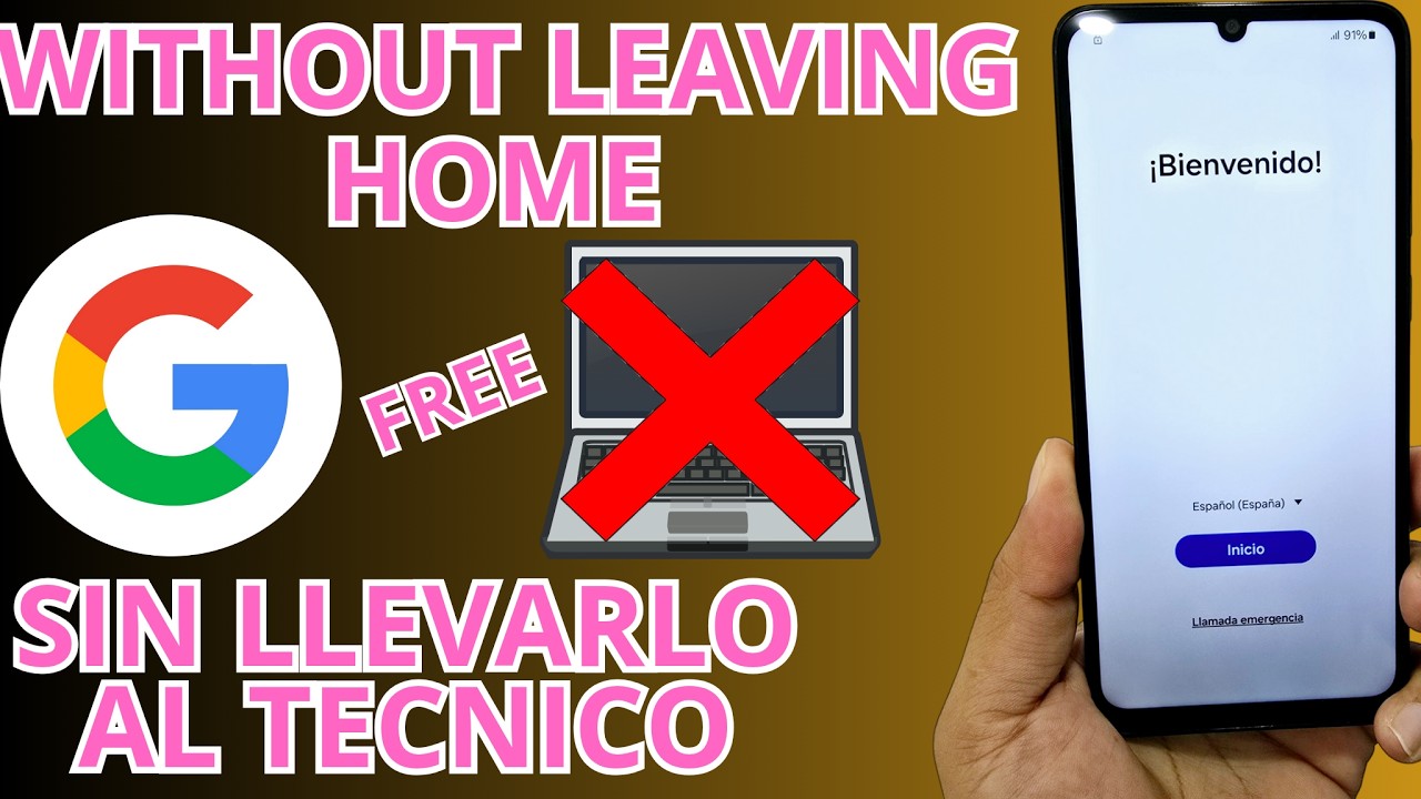 SIN PC 3 METODO Quitar o Eliminar cuenta de google samsung 