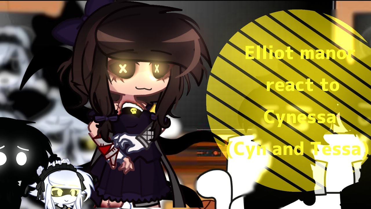 Elliot manor(murder drones) react to Cynessa/Cyn and Tessa || Gcrv || murder drones ||