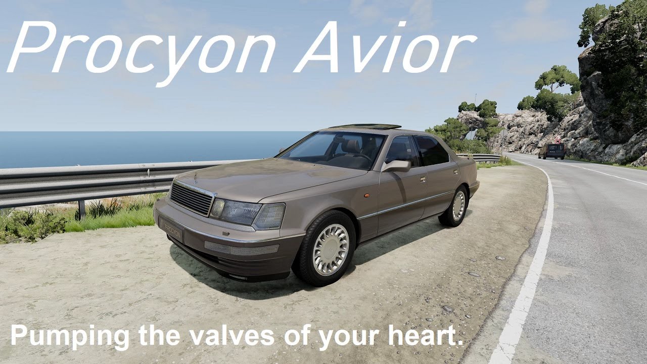 BeamNG.drive: (Mod) Freeroam: Italy - 1990 Procyon Avior Coach (EUDM)