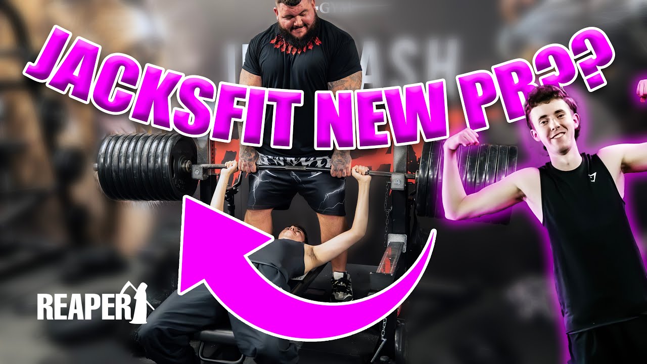TEACHING JACKSFIT BENCH PRESS?!