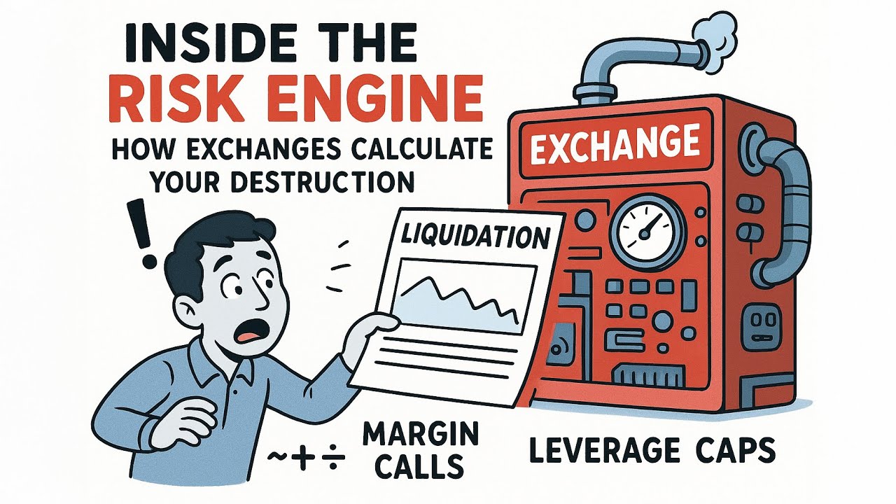 How Exchanges Control Your Trades &mdash; Risk Engine Explained | Margin, leverage & liquidation maths