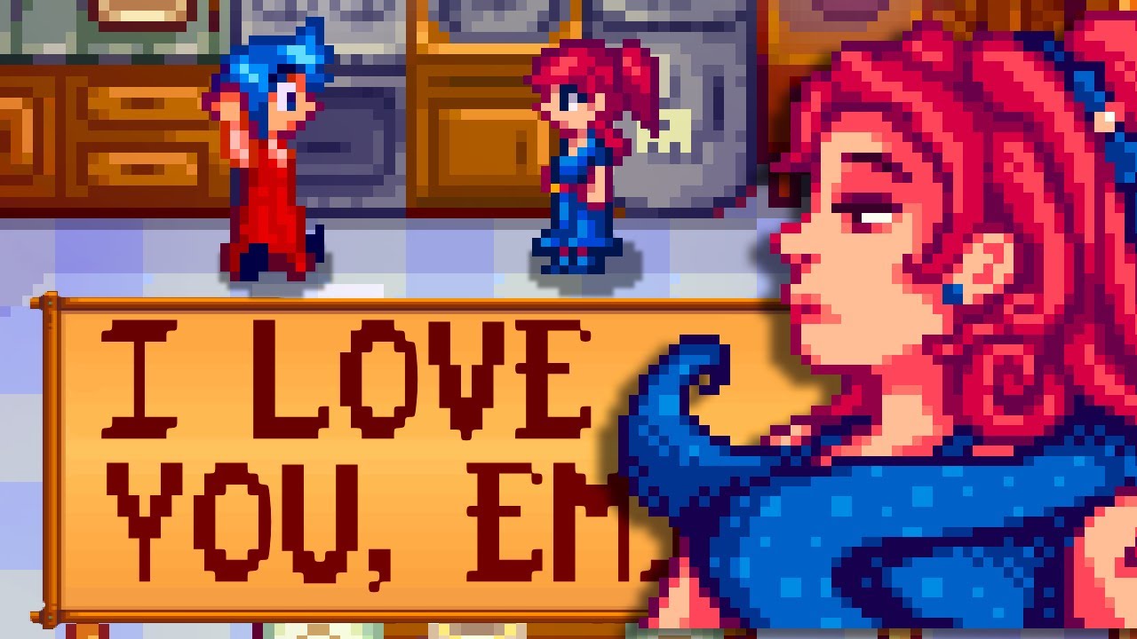 The Stardew Mod Where Emily Dates Sandy is INSANE.
