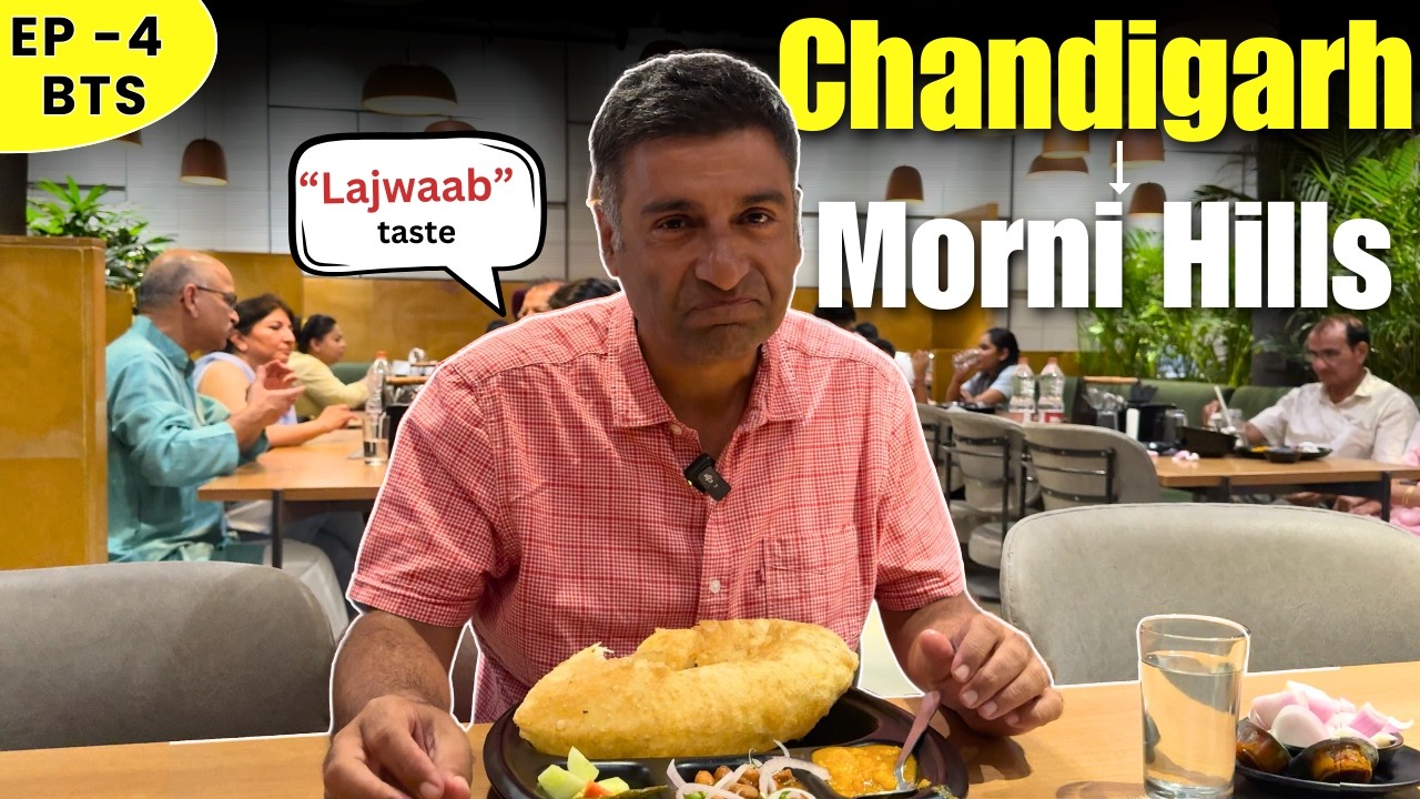EP - 4 BTS Chandigarh to Morni Hills | Returning to Delhi | Sindhi Sweets Chandigarh