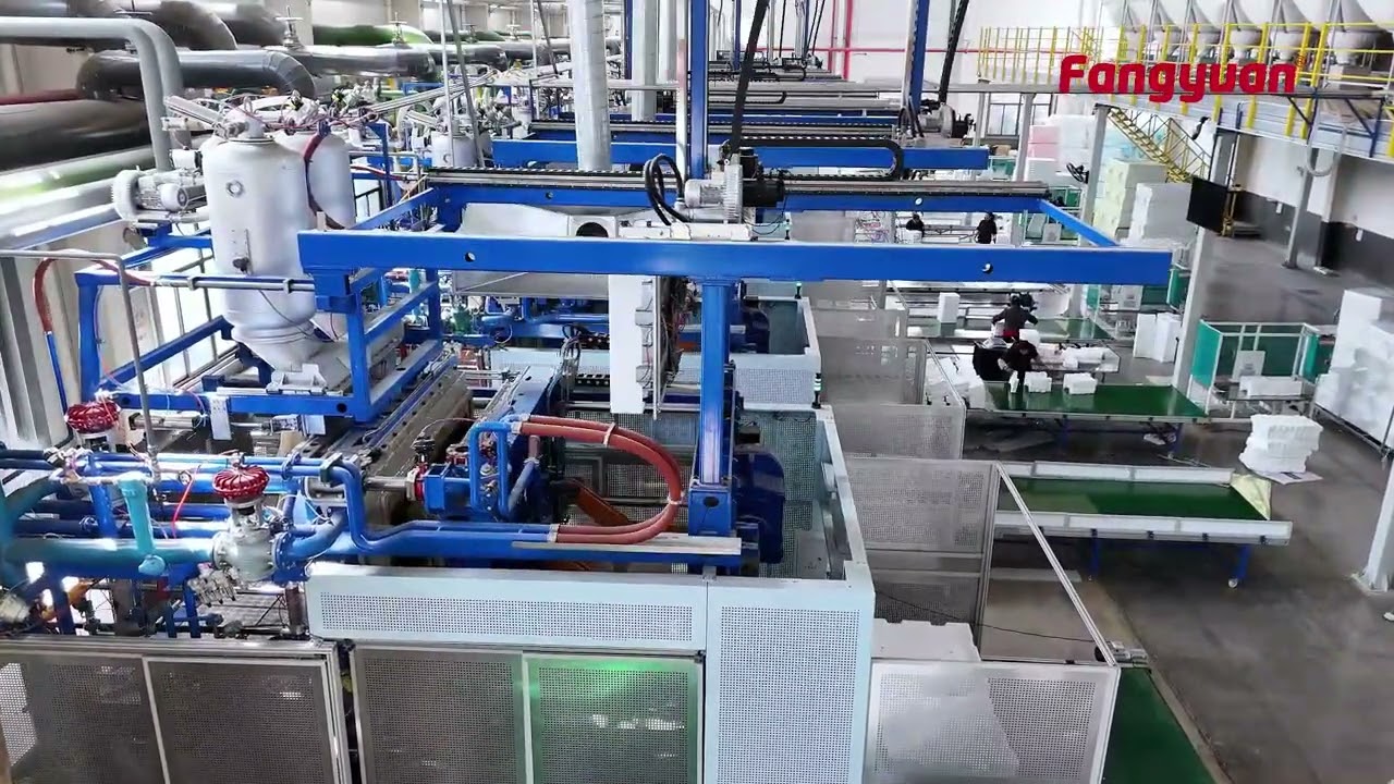 electrically driven eps shape moulding machine
