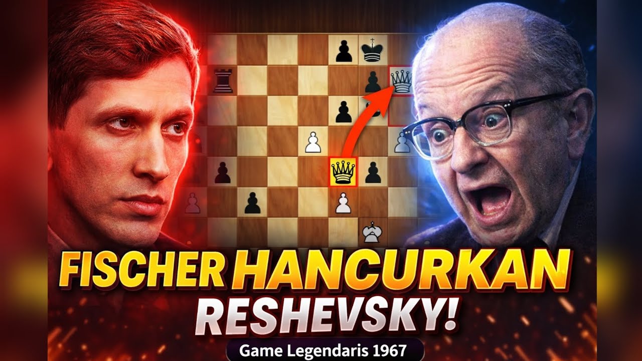 Grandmaster Dibuat Tak Berkutik! Fischer vs Reshevsky