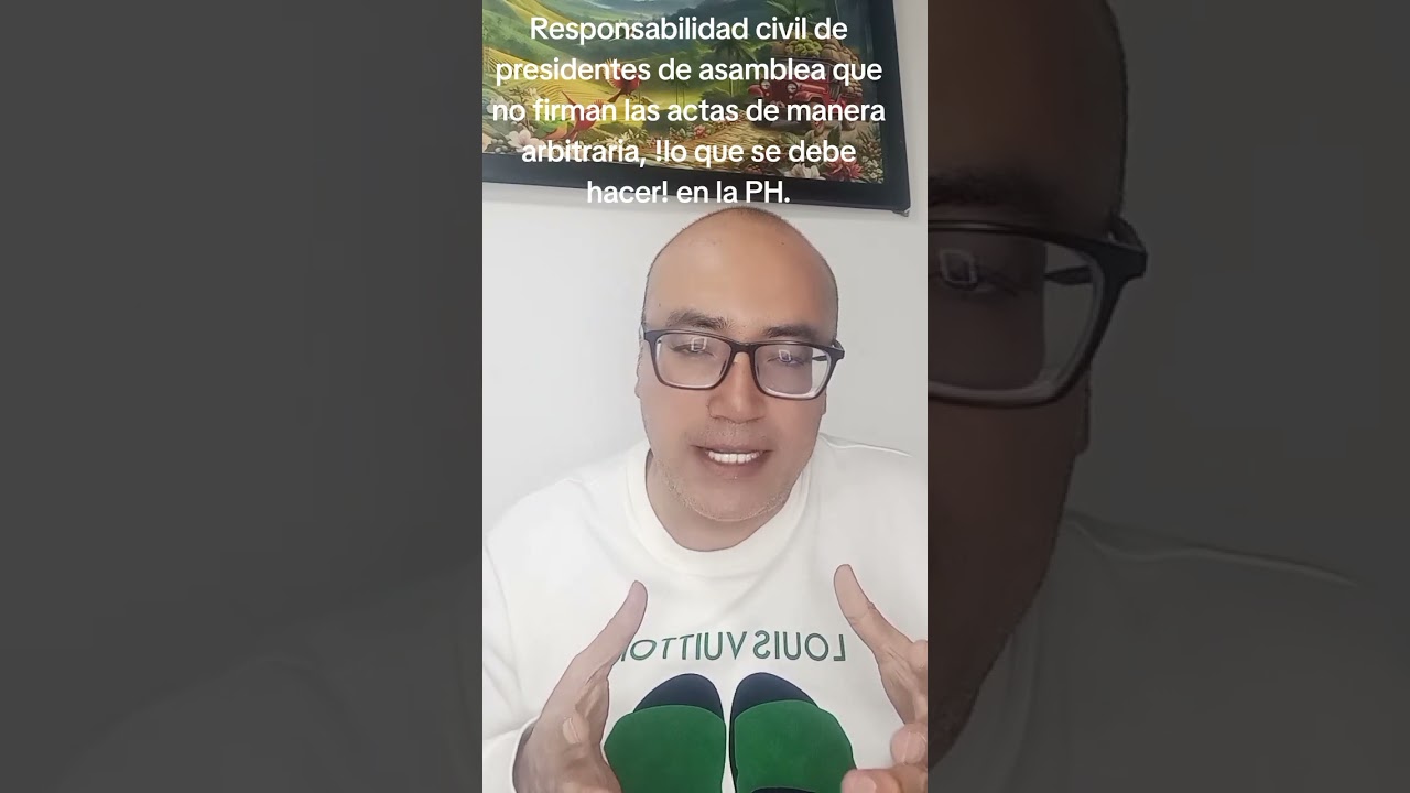Consecuencias civiles por falta de firma de las actas de asambleas.