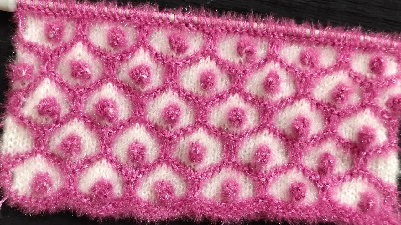 Super easy kitting krochet pattern for Ladies cardigan||2 colour baby girl,boy,full sweater design