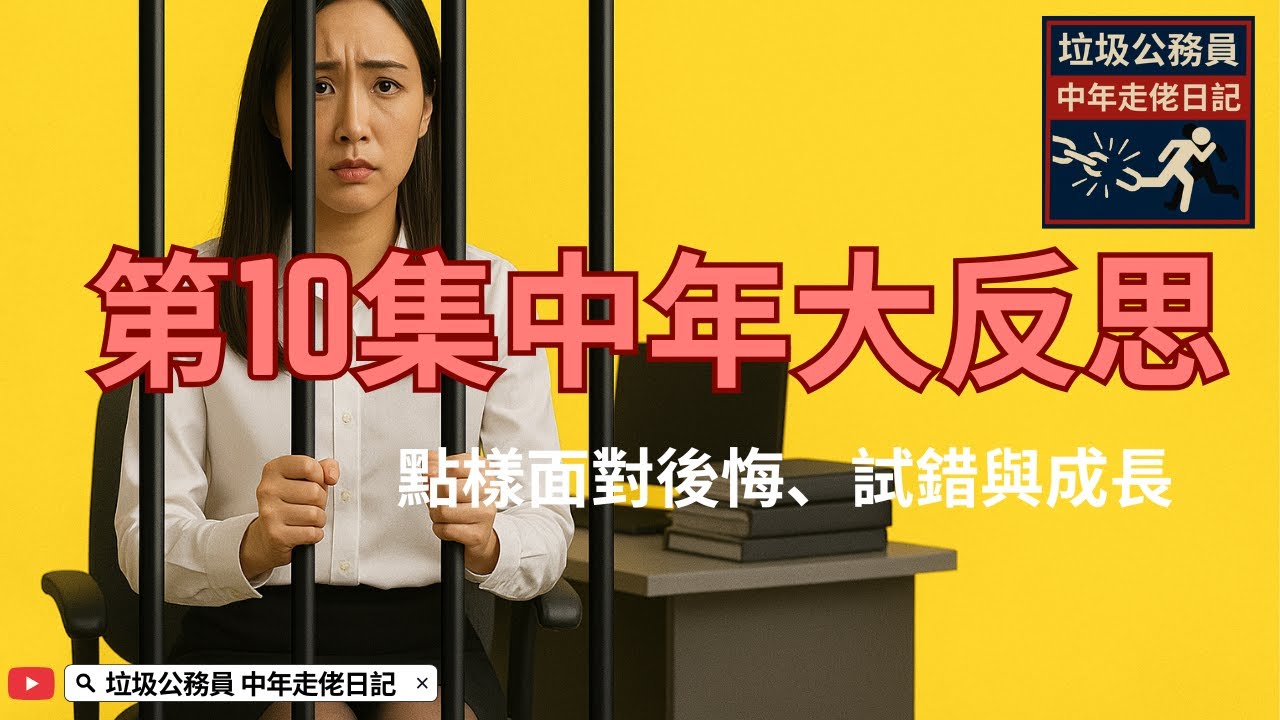 EP10  公務員離職倒數659日｜點樣面對後悔、試錯與成長｜我唔想做殺人犯