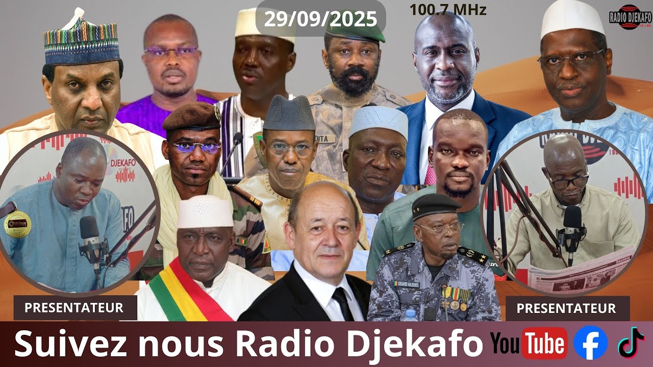 Radio Djekafo 29 septembre Boua Diabate et Boubacar Traore
