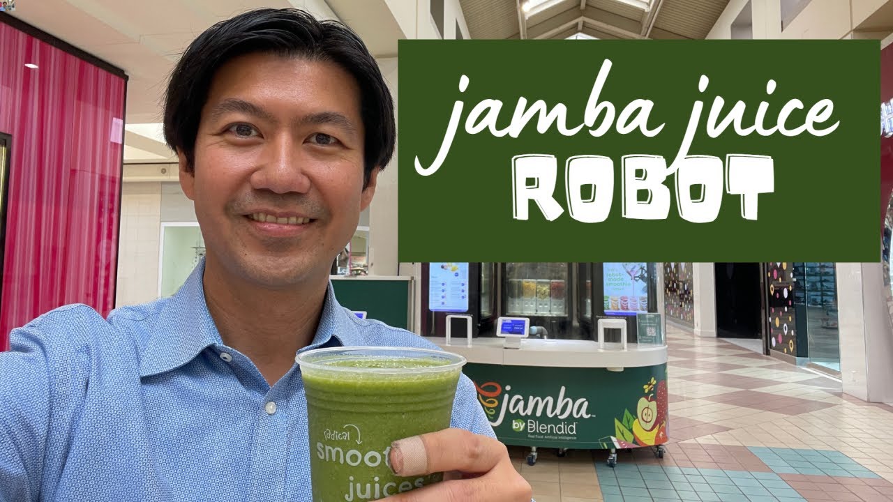 I Got Served by a Jamba Juice Robot!